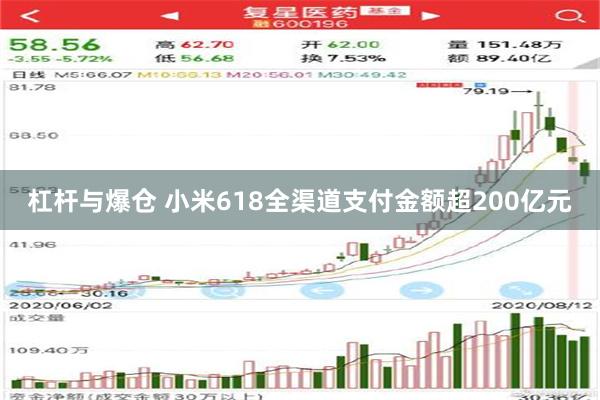 杠杆与爆仓 小米618全渠道支付金额超200亿元