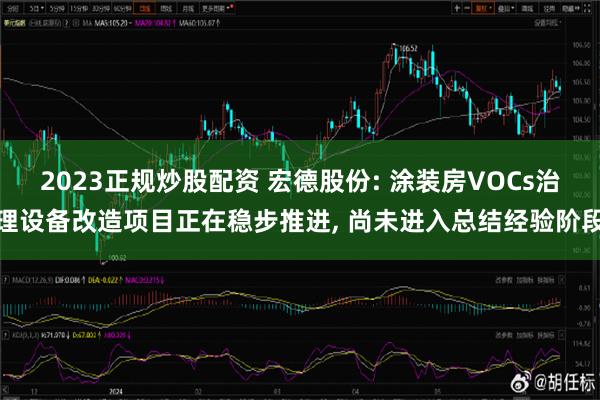 2023正规炒股配资 宏德股份: 涂装房VOCs治理设备改造项目正在稳步推进, 尚未进入总结经验阶段